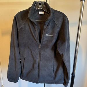 Columbia Fleece Full Zip Jacket Size Large